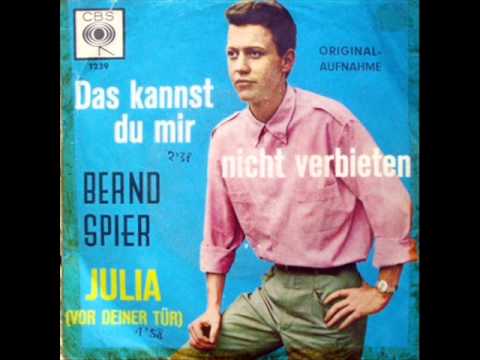 Youtube: Das kannst Du mir nicht verbieten - Bernd Spier - ( You Can Never Stop Me Loving You)