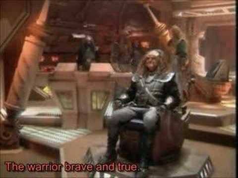Youtube: Klingon War Song