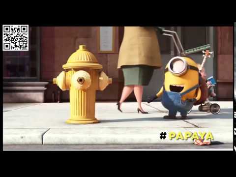 Youtube: #Minions - Ho ! Hohoho ! Hello #Papagena, tu es bella comme la #Papaya...