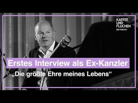 Youtube: Olaf Scholz: Erstes Interview als Ex-Kanzler | Droht ein Dritter Weltkrieg? | Kaffee und Fluchen #33
