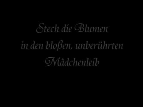 Youtube: Subway to Sally - Kleid aus Rosen (Lyrics)