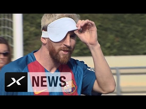 Youtube: Lionel Messi und Co: Elfmeterschießen der anderen Art | FC Barcelona | Primera Division