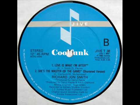 Youtube: Richard Jon Smith - Love Is What I'M After (12 Inch 1983)