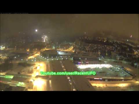 Youtube: UFO 2012 Finland UFO Fleet Sighting 2012 - 1/1/2012