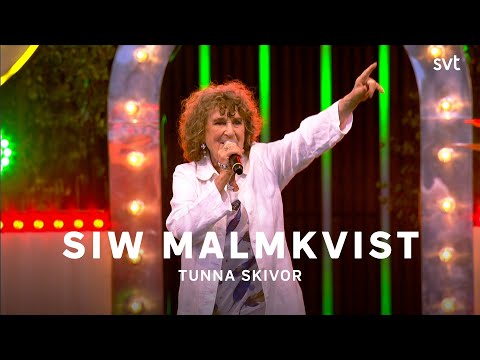 Youtube: Siw Malmqvist – Tunna skivor | Allsång på Skansen 2022 | SVT