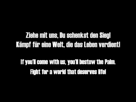 Youtube: Die Apokalyptischen Reiter 'Friede Sei Mit Dir' (English Lyrics)