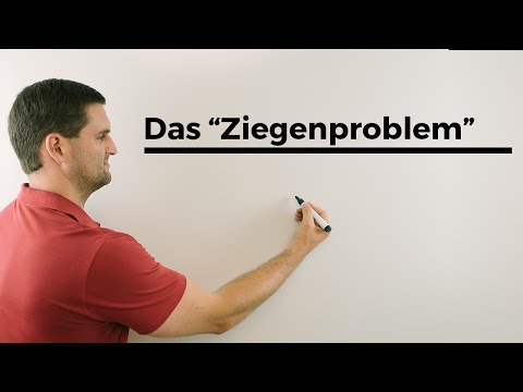 Youtube: Das "Ziegenproblem", Interessantes aus der Mathematik (Wahrscheinlichkeit) | Mathe by Daniel Jung
