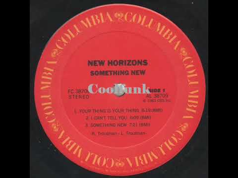Youtube: New Horizons - Something New (Funk 1983)