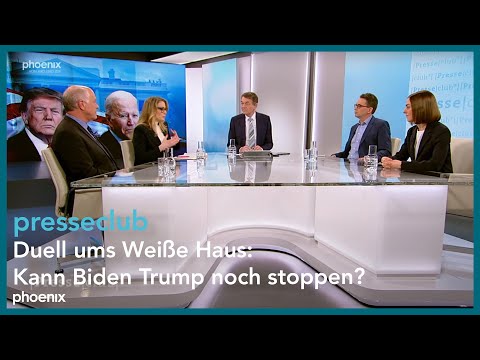 Youtube: presseclub: Duell ums Weiße Haus: Kann Biden Trump noch stoppen?