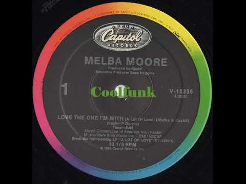 Youtube: Melba Moore & Kashif -  Love The One I'm With (A Lot Of Love)  12 inch 1986