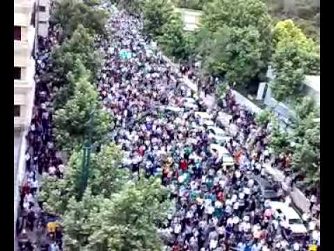 Youtube: Protest against fake elections TEHRAN IRAN 13 June 2009 17:45 PM