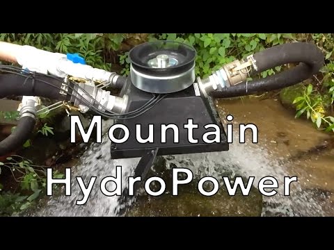 Youtube: Micro Hydro Power with Turgo generator Part 1