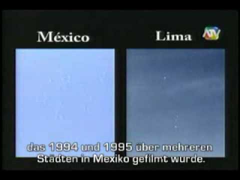 Youtube: Fernsehteam filmt UFO-Flotte über Lima - Peru - 20.05.2007
