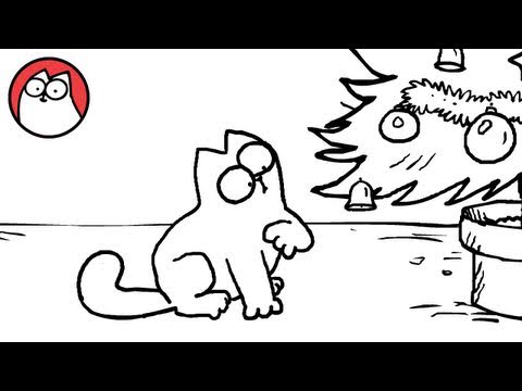 Youtube: Santa Claws - Simon's Cat | SHORTS #12