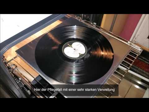 Youtube: Vinyl / Schallplatten bügeln im Ofen / Flatten Vinyl in ofen