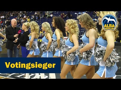 Youtube: Ehrung der ALBA Dancers als beste Cheerleader der BBL