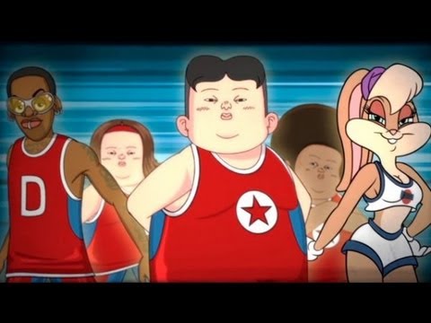 Youtube: Kim Jong Un and Dennis Rodman Recreate Space Jam