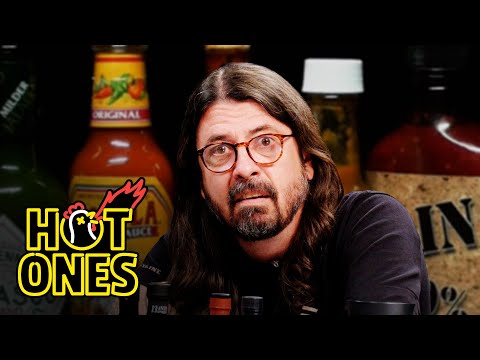 Youtube: Dave Grohl Makes a New Friend While Eating Spicy Wings | Hot Ones