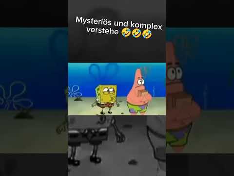Youtube: Mysteriös und Komplex 🤣🤣🤣🤣#shorts #spongebob