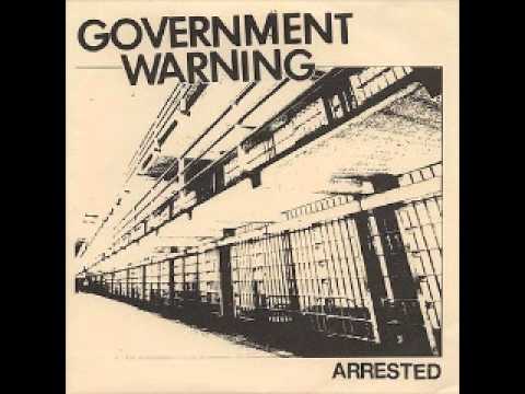 Youtube: Government Warning - Arrested