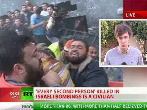 Youtube: Gaza Murder Machine: Every second bomb death a civilian