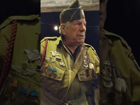 Youtube: WWII Veteran Vince Speranza "Blood on Risers" 2019 Netherlands