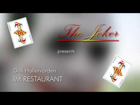 Youtube: Didi Hallervorden - Im Restaurant (Sketch)