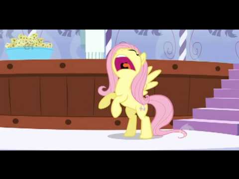 Youtube: Fluttershy screams inappropriate things
