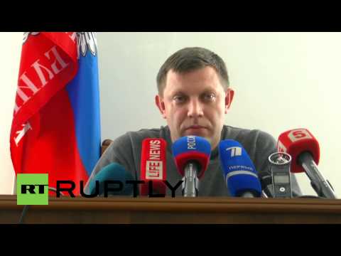 Youtube: Ukraine: DPR forces repelled Kiev attack, destroyed 80 vehicles - Zakharchenko