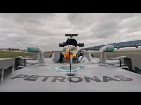 Youtube: Lewis Hamilton 360° Onboard Lap in 2017 F1 Car with Commentary!