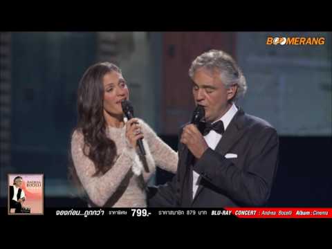 Youtube: Andrea Bocelli : Cheek to Cheek duet with Veronica Berti from Top Hat
