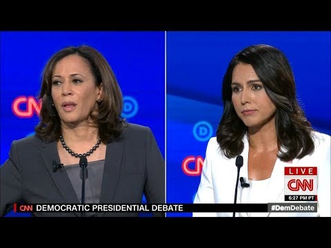 Youtube: Tulsi Gabbard challenges Kamala Harris record as a prosecutor | full exchange