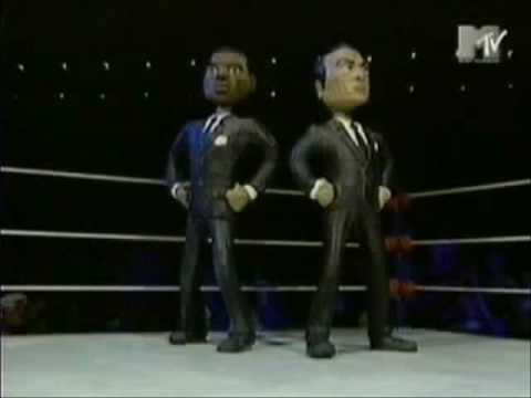 Youtube: Celebrity Deathmatch - Men In Black Vs X Files