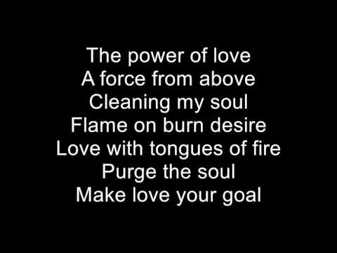 Youtube: Frankie goes to Hollywood - The Power of Love - Lyrics