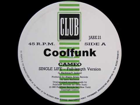 Youtube: Cameo - Single Life (12" Funk 1985)