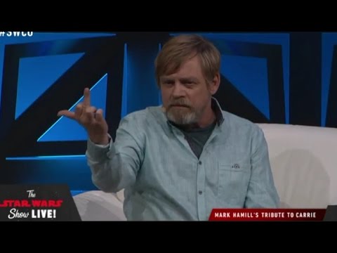 Youtube: Mark Hamill’s Tribute to Carrie Fisher Panel FULL - Star Wars Celebration 2017 Orlando