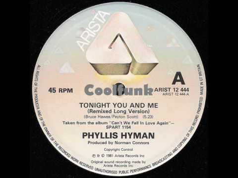 Youtube: Phyllis Hyman - Tonight You And Me (12" Extended Remix 1981)