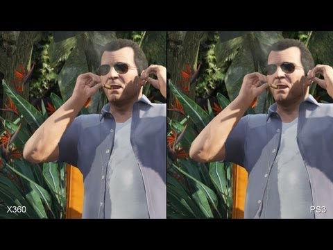Youtube: Grand Theft Auto 5 Xbox 360 vs. PS3 Comparison