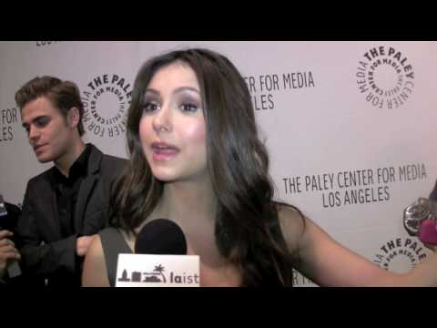 Youtube: Paul Wesley & Nina Dobrev at 'Vampire Diaries' night at PaleyFest2010