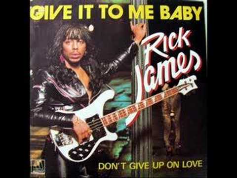 Youtube: Rick James - Give It To Me Baby 12 Inch
