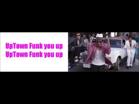 Youtube: Mark Ronson ft. Bruno Mars - UpTown Funk (lyrics)