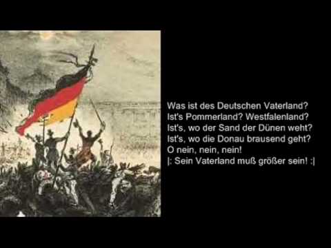 Youtube: Was ist des Deutschen Vaterland?