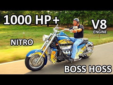 Youtube: BOSS HOSS Amazing V8 Power Motorcycles