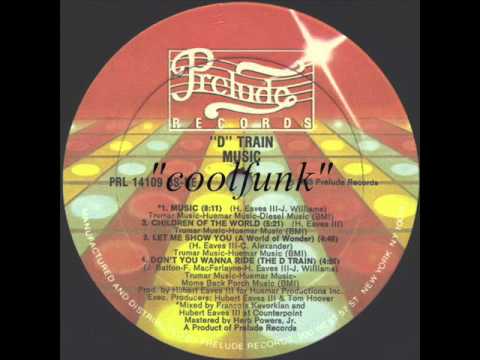 Youtube: D Train - Don't You Wanna Ride (The D Train)  " Electro Disco Funk 1983 "