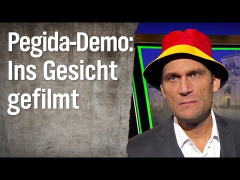 Youtube: Pegida-Demo: Ins Gesicht gefilmt | extra 3 | NDR