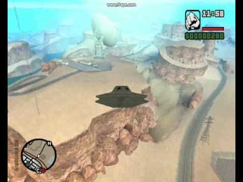 Youtube: GTA San Andreas UFO