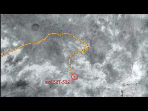 Youtube: Mars Exploration Rover Spirit Stone or what - Alien