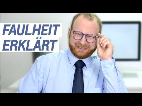 Youtube: Woher Faulheit kommt — Doktor Allwissend