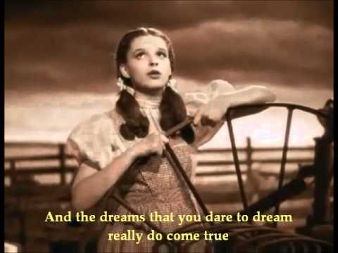 Youtube: Judy Garland   Somewhere Over The Rainbow 1939