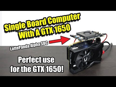Youtube: Single Board Computer with GTX 1650! Amazing performance!
